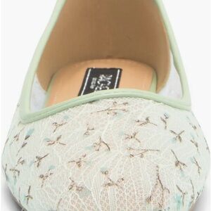 NEW. RACHEL Rachel Roy Mint Lace Women's Flats